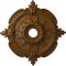 Ekena Millwork Benson Classic Medallion (Canopies up to 6 1/2"), 28 3/8"OD x 3 3/4"ID x 1 5/8"P, Smokey Topaz CM28BESTF - alternate 1